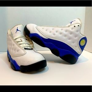 Kids air Jordan 13 retro blue/white Size 1 youth